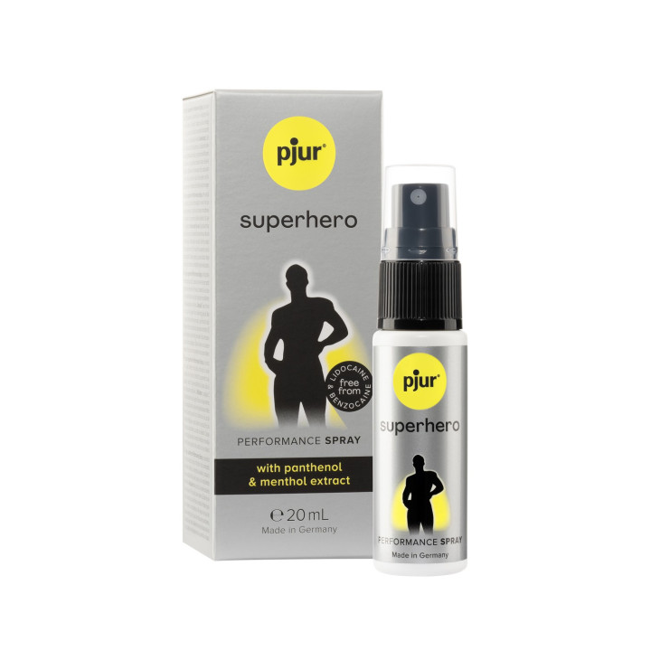 Spray Retardante pjur Superhero 20 ml | Brinca Boutique