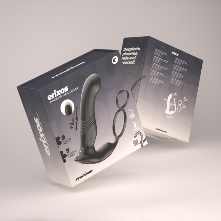 Vibrador Prostático Erixos Crushious | Brinca Boutique