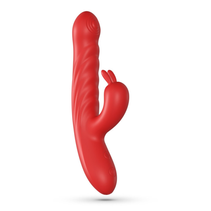 Vibrador Rabbit Lapin Vermelho | Brinca Boutique