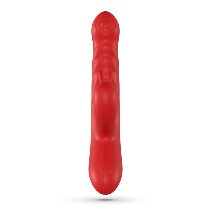 Vibrador Rabbit Lapin Vermelho | Brinca Boutique