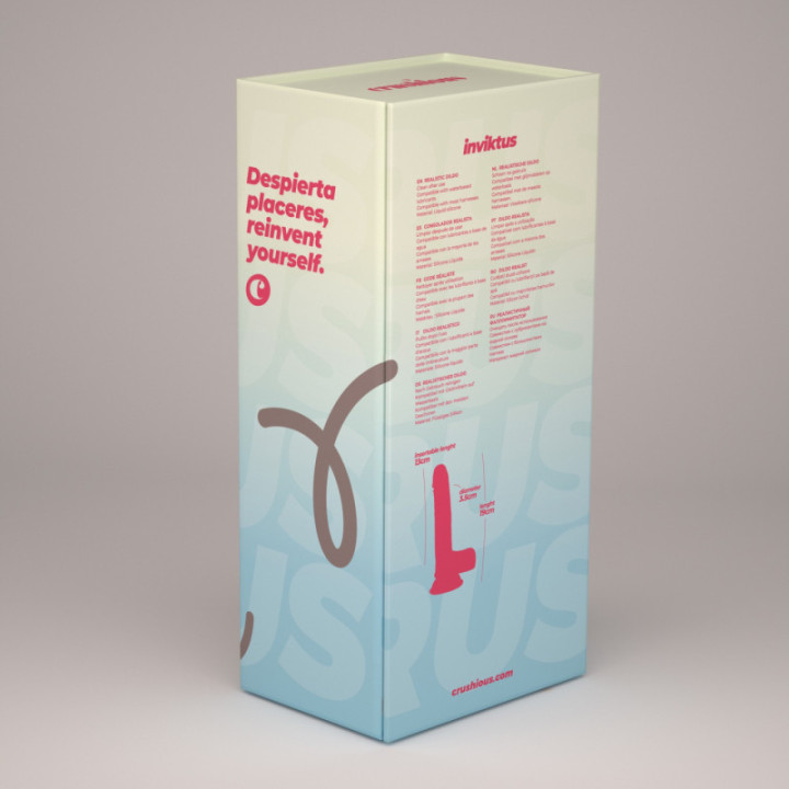 Dildo Inviktus 7 Crushious 19 cm | Brinca Boutique
