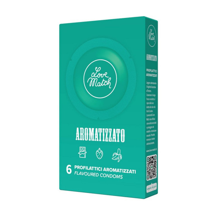 Preservativos com Sabores Love Match | Brinca Boutique