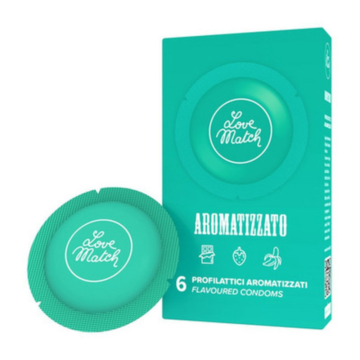 Preservativos com Sabores Love Match | Brinca Boutique