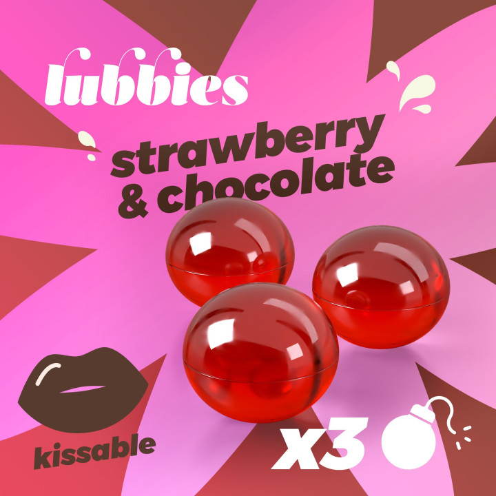 Bolinhas Beijáveis Lubbies Crushious | Brinca Boutique