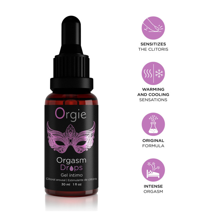 Gel Orgasm Drops Orgie | Brinca Boutique