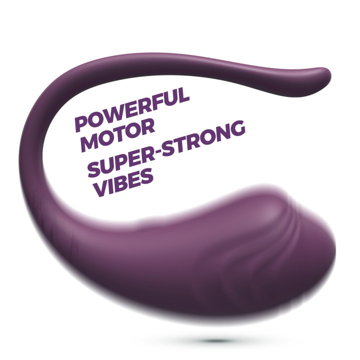 Ovo Vibratório Tamago Roxo Crushious | Brinca Boutique