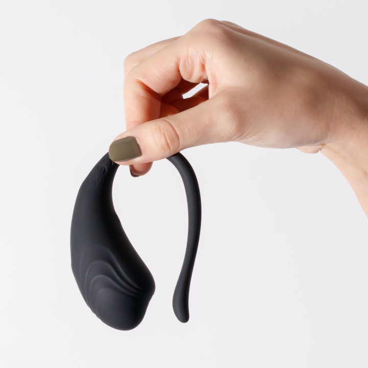 Ovo Vibratório Tamago Preto Crushious | Brinca Boutique