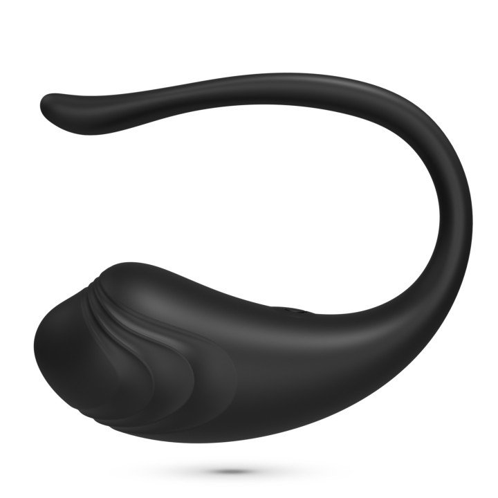 Ovo Vibratório Tamago Preto Crushious | Brinca Boutique