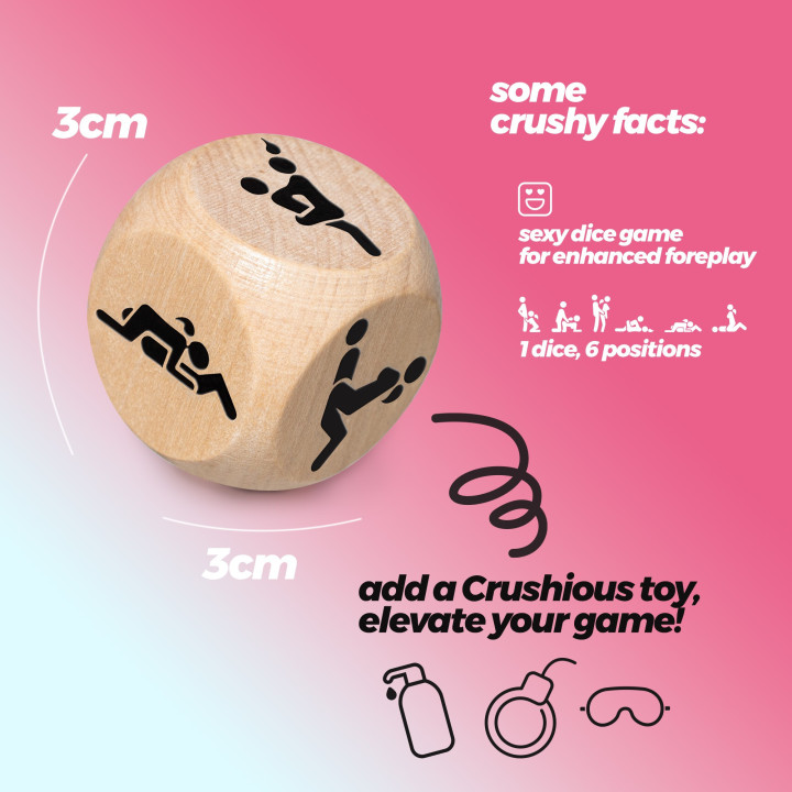 Dado de Posições Crushious | Brinca Boutique