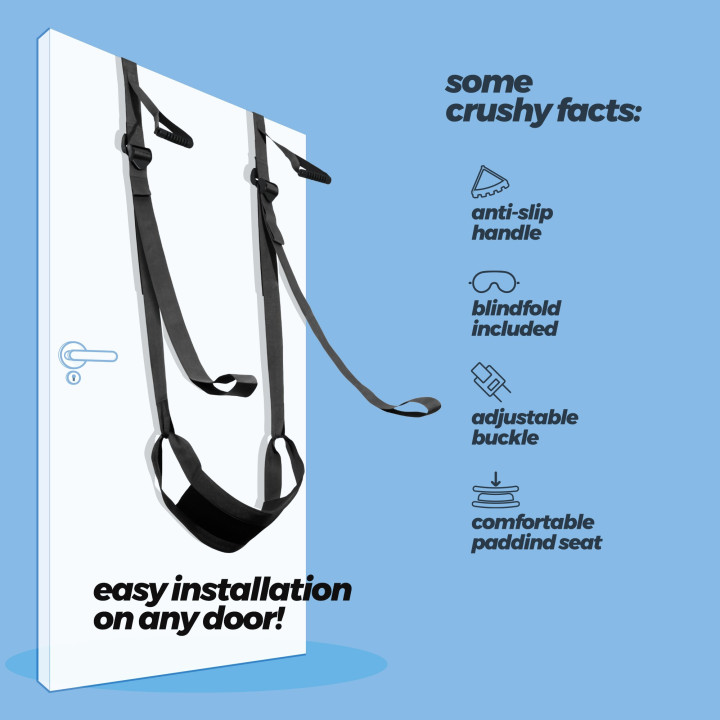 Baloiço de Porta Crushious até 136 kg | Brinca Boutique