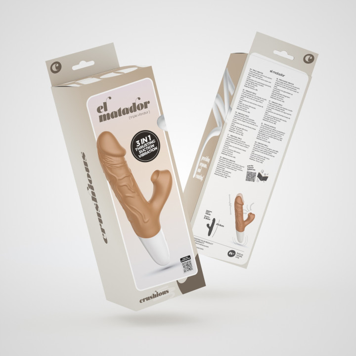 Vibrador El Matador Crushious | Brinca Boutique
